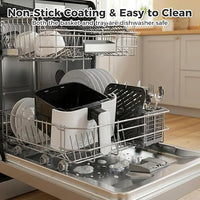 Small Air Fryer with Touch Panel & Overheat Protection