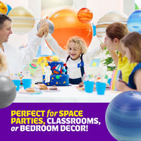 3D inflatable planets learning set for kids astronomy activities
