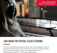 3rd Gen USB audio interface, perfect for home studios, on-the-go recording, and podcasting