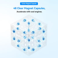 3x3 Magnetic Cube Puzzle Toy – Upgraded Frosted Version for Fast Solving