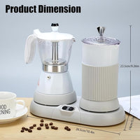 4-cup electric coffee maker for home beverage preparation