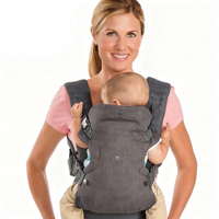 4-in-1 convertible baby carrier ergonomic design for newborns and toddlers