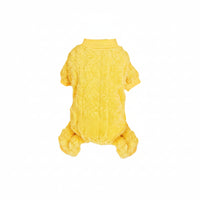 Four Legged Dog Pajamas With Soft Stretch Fabric For Winter Comfort
