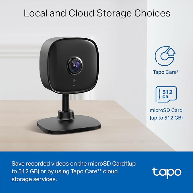 Smart indoor camera with motion detection alerts