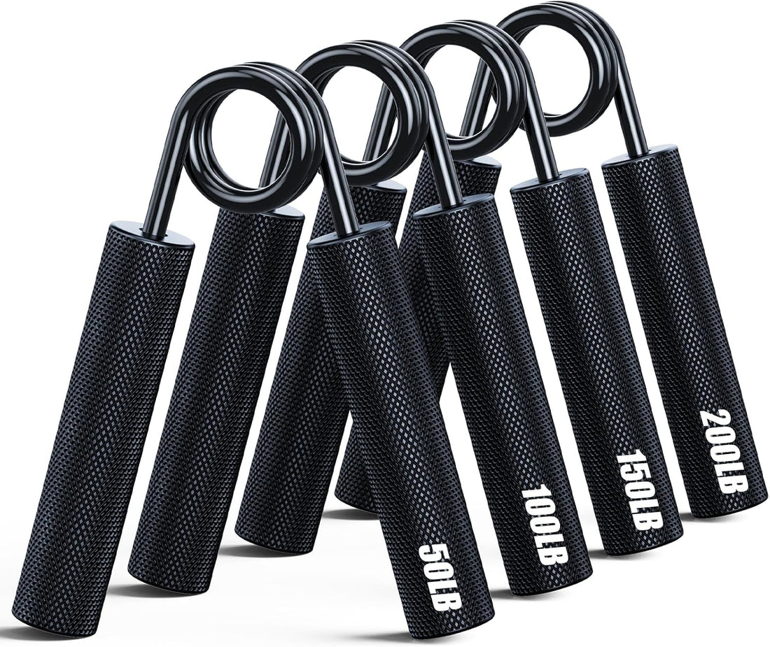 4-pack hand grip trainer set for daily fitness exercises