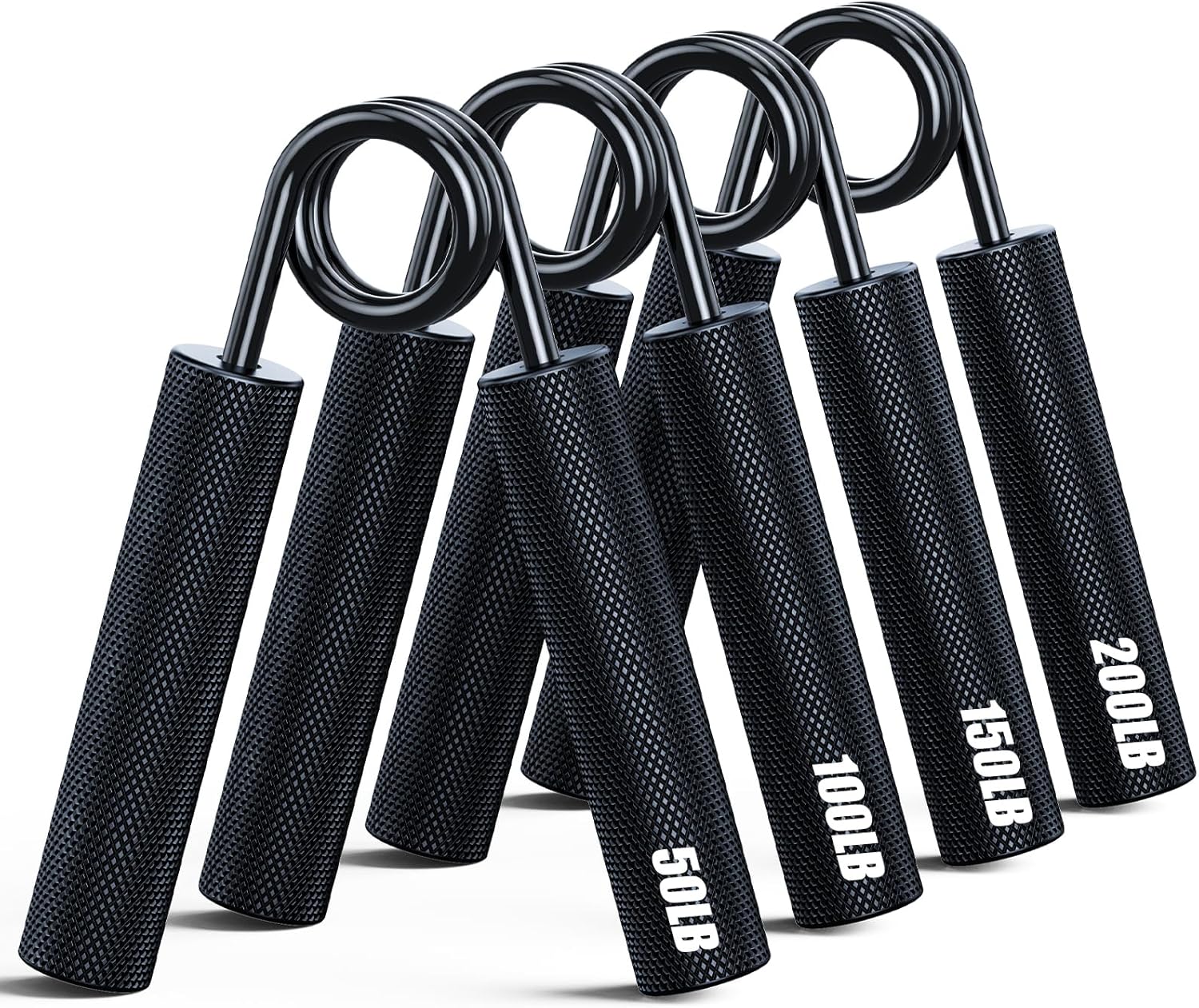 4-pack hand grip trainer set for daily fitness exercises