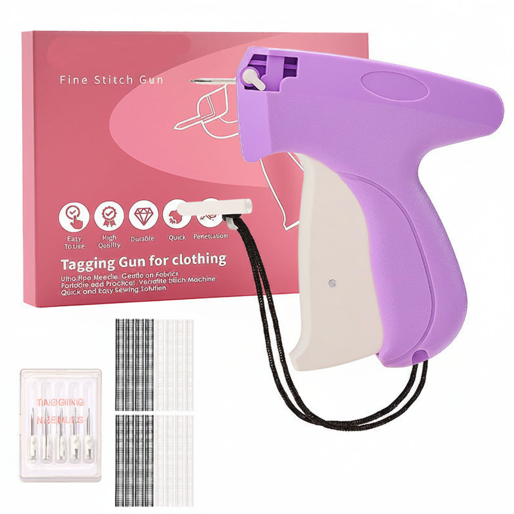 Compact garment fastener tool for compatible clothing projects