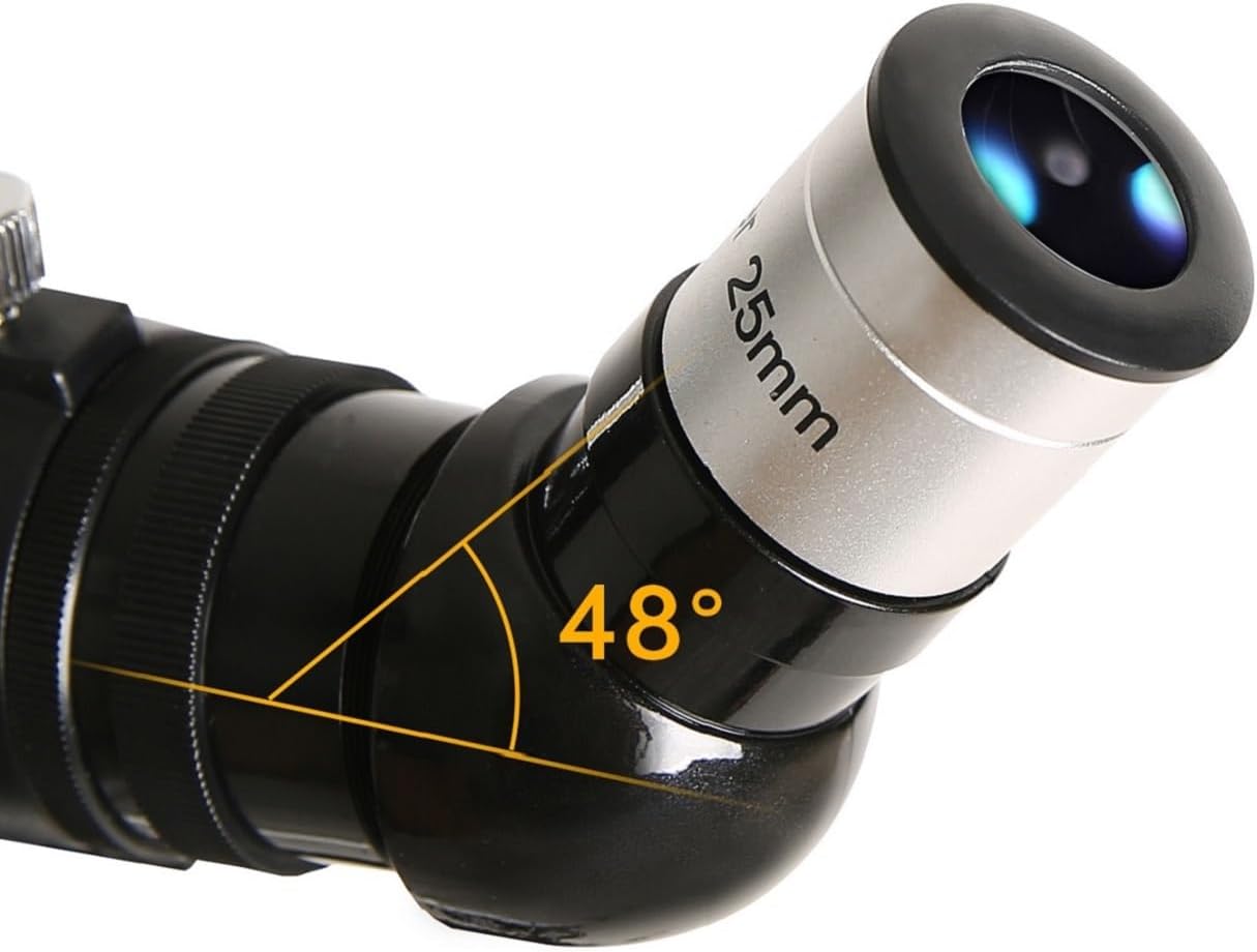 400mm refractor telescope with AZ mount for easy sky viewing