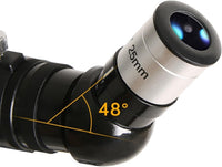 400mm refractor telescope with AZ mount for easy sky viewing