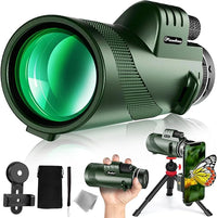 Monocular telescope used for bird watching and travel