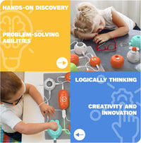 Electronics STEM kit for kids with more than 420 circuit projects