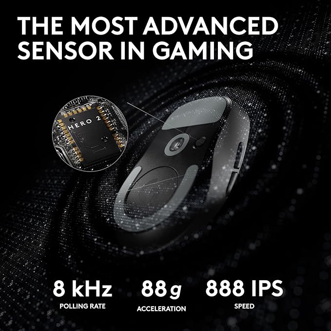 high precision 44k dpi gaming mouse sensor performance tracking
