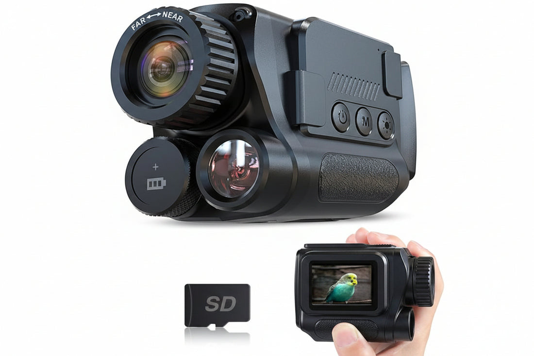4K digital outdoor monocular with rechargeable battery