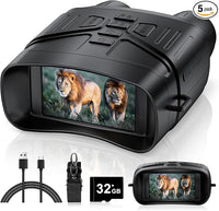4K night vision binoculars with HD screen for night viewing