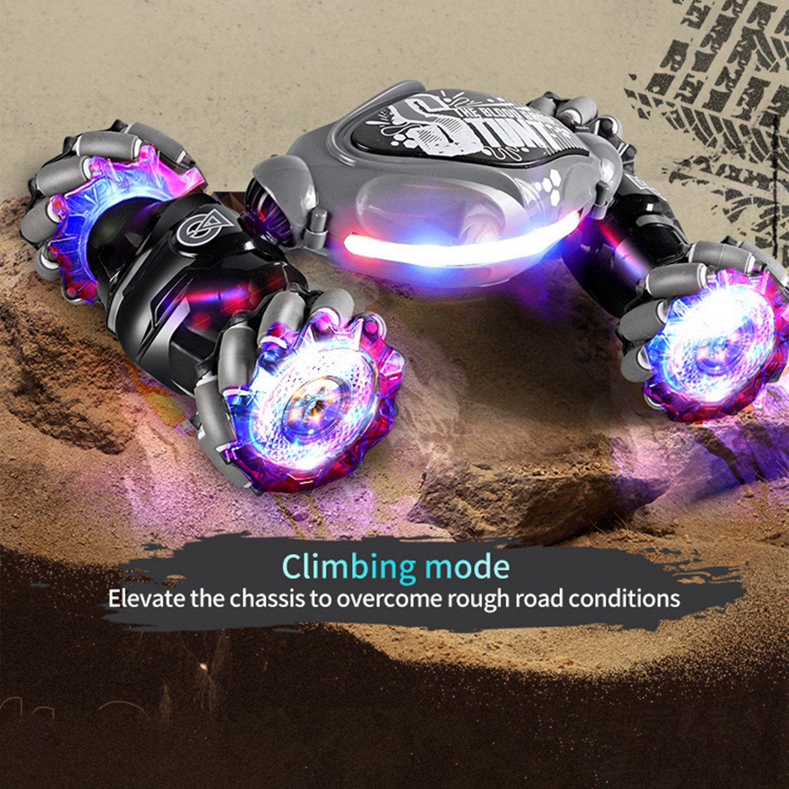 4WD remote control drift car for interactive stunt driving