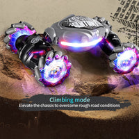 4WD remote control drift car for interactive stunt driving