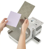 Portable die cut machine for card making and cardstock projects