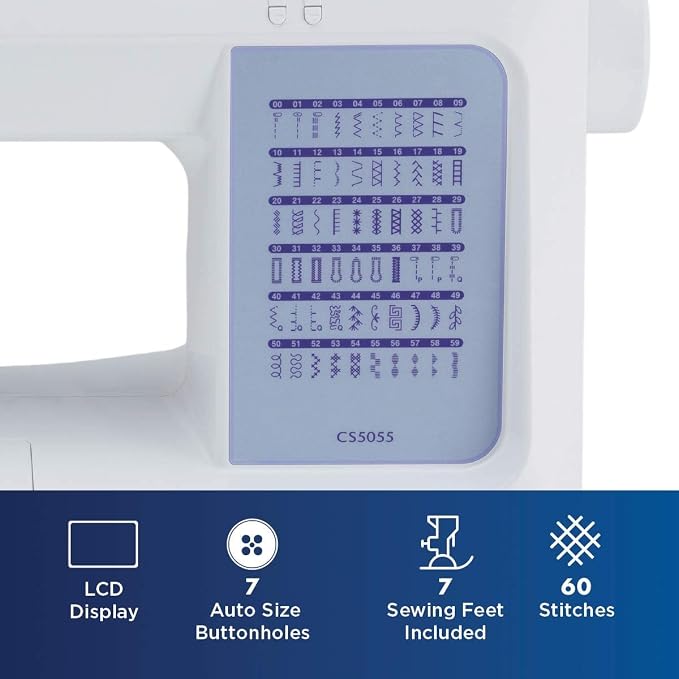 Computerized sewing machine with multiple stitch functions