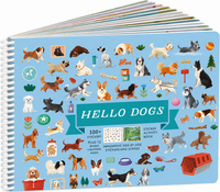 500+ stickers in the Animals Habitat sticker book for kids ages 2–8