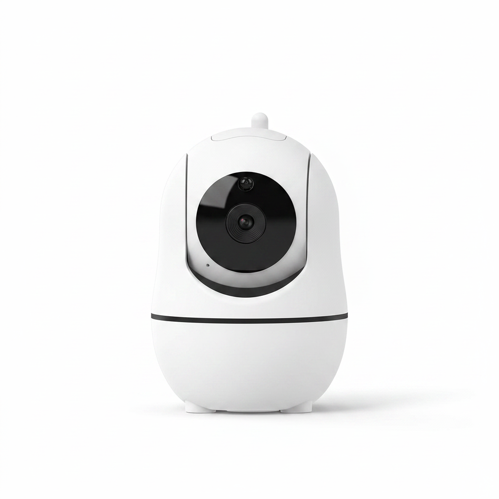 5 inch video baby monitor with audio for nursery use