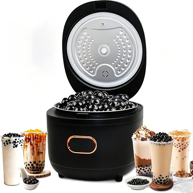5L automatic boba cooker for tapioca pearl preparation