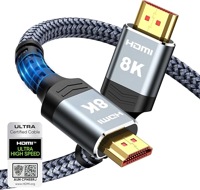 6.6 ft ultra high speed HDMI cable for TV and monitor connection