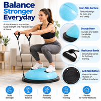 Balance Ball for Yoga, Core Strength, Stability Training, Balance Exercises and Home Gym Workouts