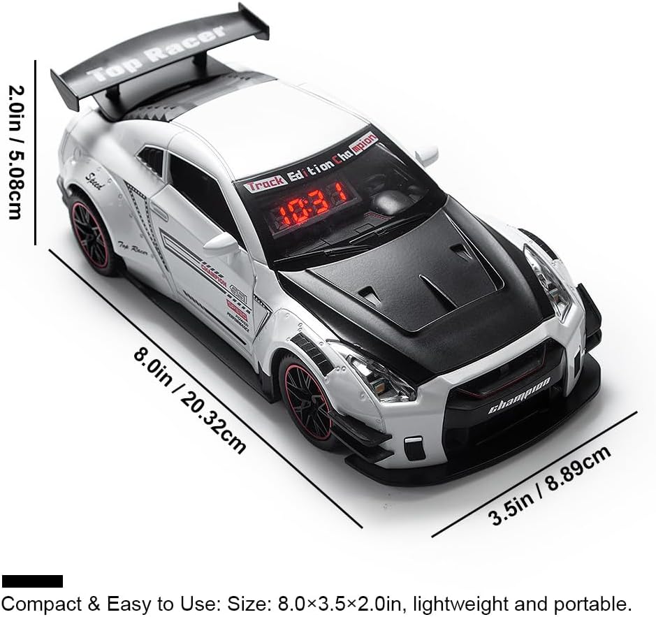 Car Loud Alarm Clock for Heavy Sleepers Adults with Engine Sound