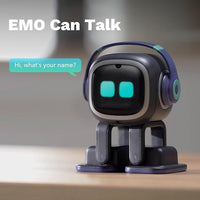 Interactive AI Desktop Robot with Voice Commands, Dancing and Companion Features