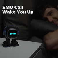 Interactive AI Desktop Robot with Voice Commands, Dancing and Companion Features
