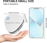 Mini Battery Powered Ozone Generator – 20mg/h Portable Ozone Machine