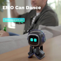 Interactive AI Desktop Robot with Voice Commands, Dancing and Companion Features