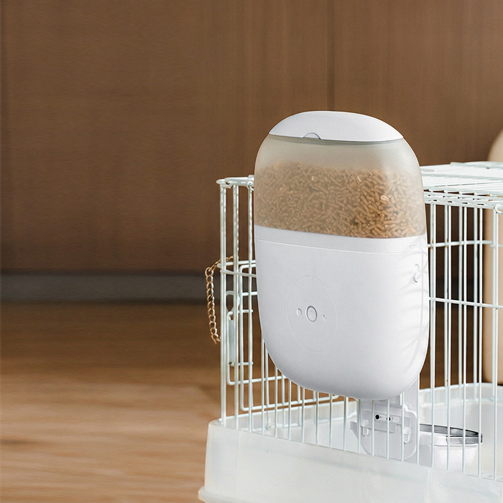 62 oz pet food dispenser for dry food