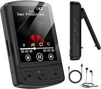 64GB mini MP3 player with Bluetooth and FM radio