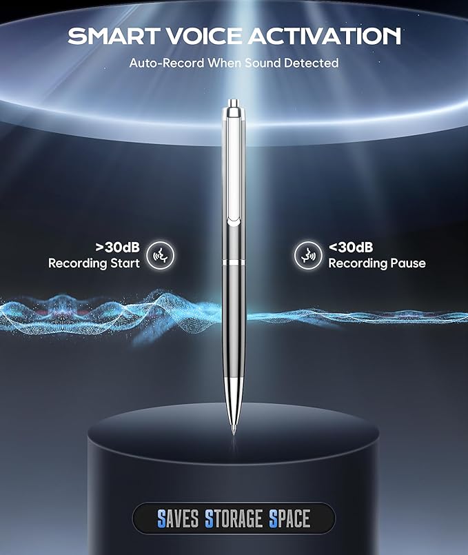 64GB Type-C audio note device with cable and user manual package setup