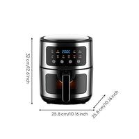 electric air fryer with temperature control