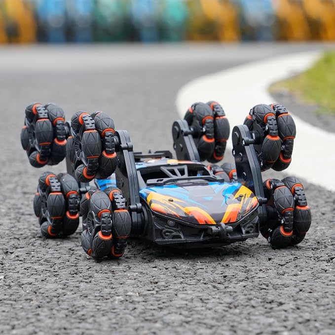 RC Cars for Boys – 8-Wheel Interactive RC Stunt Car, Hand Controlled Gesture Sensing Remote Control Car, Kids RC Car Toy & Birthday Gift Idea