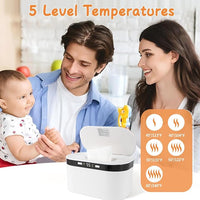 Wet Wipe Warmer – Electric Wet Tissue Warmer with Digital Temperature Display, Portable Wipe Warmer for Baby Wipes & Diaper Changing