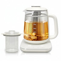 1.5L Glass Electric Kettle & Tea Maker – 9-in-1 Multi-Function Stew Pot