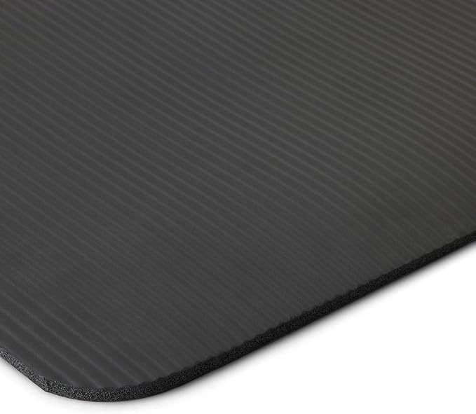 Extra Thick Yoga Mat with Carry Strap – Non-Slip Exercise Mat for Home Workout, Fitness & Yoga