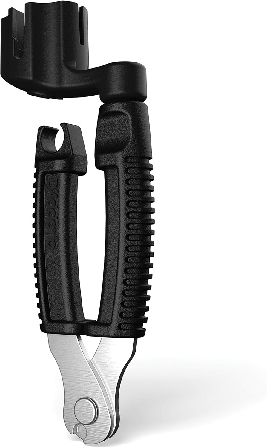 DAddario Pro Winder Guitar String Winder Cutter Bridge Pin Puller All in One Guitar Tool Black