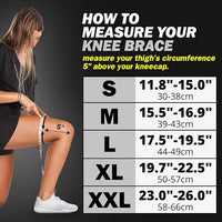 Knee Compression Sleeve – Best Knee Brace for Men & Women for Running, Basketball, Weightlifting & Sports Support