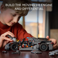 Sports Car Building Blocks Toy for Kids – Hypercar Racing Model Kit, Vehicle Construction Toy for Boys & Girls