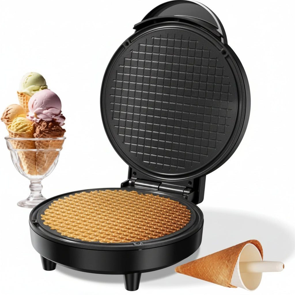 7.08-Inch Non-Stick Ice Cream Cone Machine
