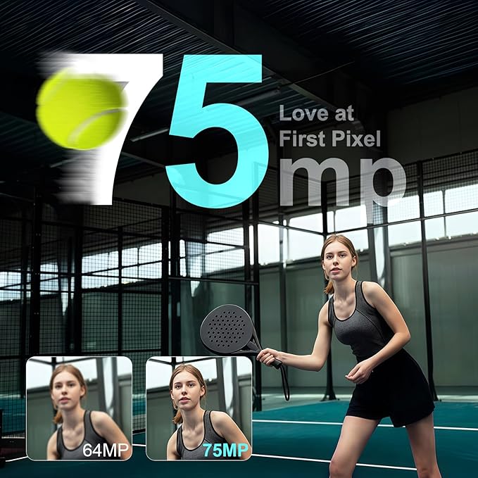 75MP high resolution digital camera images