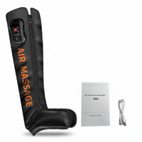 8 chamber pneumatic leg compression massage boots