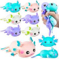 8 pack axolotl sensory fidget toys for kids