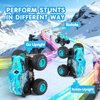 Remote Control Car, RC Cars & Remote Car – 2.4GHz Monster Truck with Music, 3 Lighting Effects & 360° Stunt Action