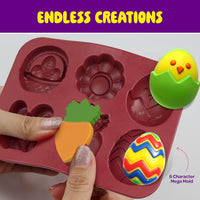 Squishy Toy, Easter Squishy Making Kit for Kids – DIY Squishies Craft Kit, Soft Squeeze Toy & Creative Easter Activity Gift
