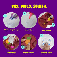 Squishy Toy, Easter Squishy Making Kit for Kids – DIY Squishies Craft Kit, Soft Squeeze Toy & Creative Easter Activity Gift